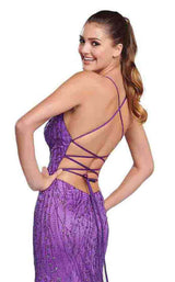 11 of 12 Ellie Wilde EW119068 Purple