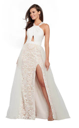 2 of 18 Ellie Wilde EW119069 Ivory