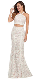 1 of 18 Ellie Wilde EW119071 Ivory