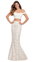 1 of 12 Ellie Wilde EW119072 White