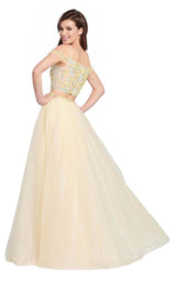6 of 12 Ellie Wilde EW119074 Pale Yellow