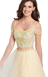 10 of 12 Ellie Wilde EW119074 Pale Yellow