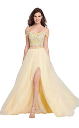 2 of 12 Ellie Wilde EW119074 Pale Yellow