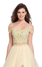 10 of 18 Ellie Wilde EW119073 Pale Yellow