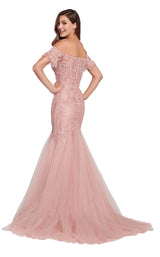 6 of 12 Ellie Wilde EW119075 Dusty Pink