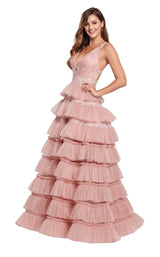 3 of 18 Ellie Wilde EW119076 Dusty Pink