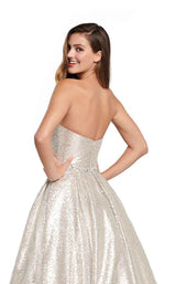 11 of 12 Ellie Wilde EW119077 Silver/Gold