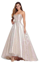 1 of 12 Ellie Wilde EW119077 Silver/Gold