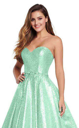 8 of 12 Ellie Wilde EW119077 Silver-Mint