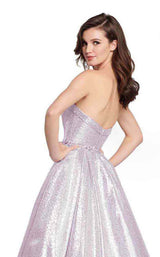 15 of 16 Ellie Wilde EW119078 Silver/Lilac
