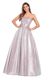1 of 16 Ellie Wilde EW119078 Silver/Lilac