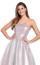 9 of 16 Ellie Wilde EW119078 Silver/Lilac