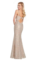 3 of 6 Ellie Wilde EW119079 Light-Champagne