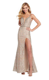 1 of 6 Ellie Wilde EW119079 Light-Champagne