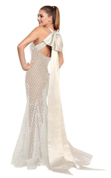 4 of 12 Ellie Wilde EW119084 Ivory/Nude