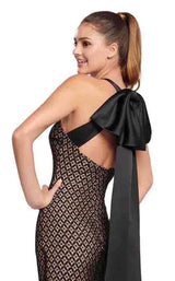 11 of 12 Ellie Wilde EW119084 Black-Nude