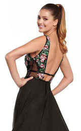 6 of 6 Ellie Wilde EW119085 Black Multi