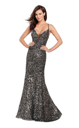 1 of 12 Ellie Wilde EW119112 Black/Silver