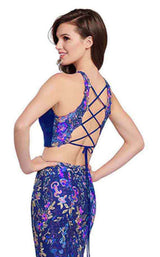 16 of 16 Ellie Wilde EW119113 Royal-Blue-Multi