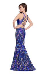 6 of 16 Ellie Wilde EW119113 Royal-Blue-Multi