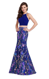3 of 16 Ellie Wilde EW119113 Royal-Blue-Multi