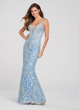 1 of 5 Ellie Wilde EW119114 Pale-Blue-Multi