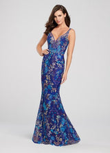 5 of 5 Ellie Wilde EW119114 Royal-Blue-Multi