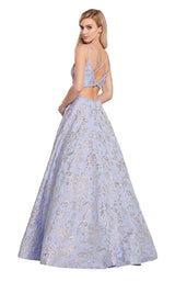 10 of 24 Ellie Wilde EW119125 Light-Periwinkle-Gold