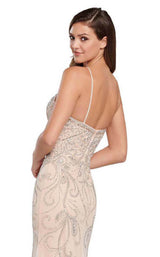 19 of 20 Ellie Wilde EW119131 Silver/Nude