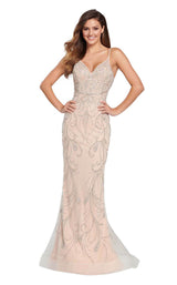 1 of 20 Ellie Wilde EW119131 Silver/Nude
