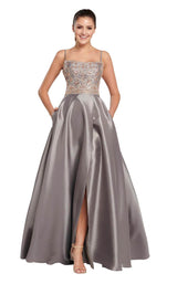 1 of 18 Ellie Wilde EW119139 Platinum-Rose-Gold
