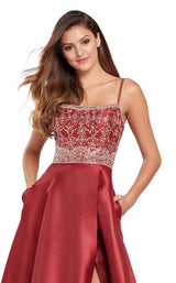 12 of 18 Ellie Wilde EW119139 Wine-Rose-Gold