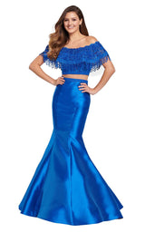 1 of 14 Ellie Wilde EW119142 Royal Blue