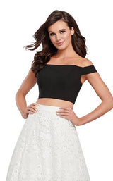 9 of 16 Ellie Wilde EW119144 White/Black