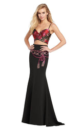 1 of 6 Ellie Wilde EW119146 Black Multi