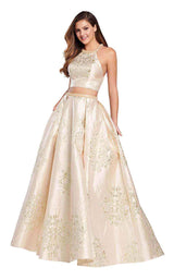 1 of 12 Ellie Wilde EW119151 Light Gold