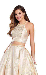 8 of 12 Ellie Wilde EW119151 Light Gold