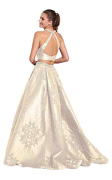 6 of 12 Ellie Wilde EW119151 Light Gold