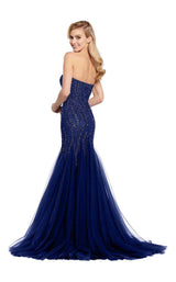 6 of 12 Ellie Wilde EW119153 Navy Blue