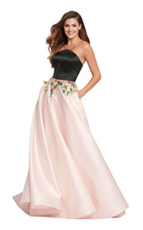 1 of 6 Ellie Wilde EW119161 Black-Pink