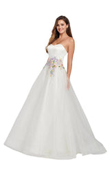 1 of 12 Ellie Wilde EW119162 Ivory Multi