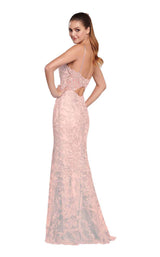 5 of 12 Ellie Wilde EW119164 Light Peach