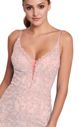 9 of 12 Ellie Wilde EW119164 Light Peach