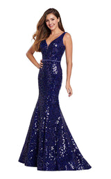 1 of 12 Ellie Wilde EW119165 Royal Blue