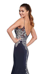11 of 12 Ellie Wilde EW119168 Navy-Blue-Silver