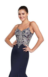 7 of 12 Ellie Wilde EW119168 Navy-Blue-Silver
