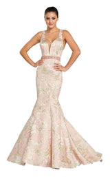 1 of 12 Ellie Wilde EW119170 Pink/Gold