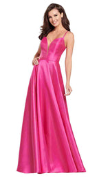 2 of 24 Ellie Wilde EW119181 Fuchsia
