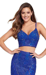 21 of 40 Ellie Wilde EW119185 Royal Blue