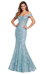 1 of 16 Ellie Wilde EW119188 Light Blue